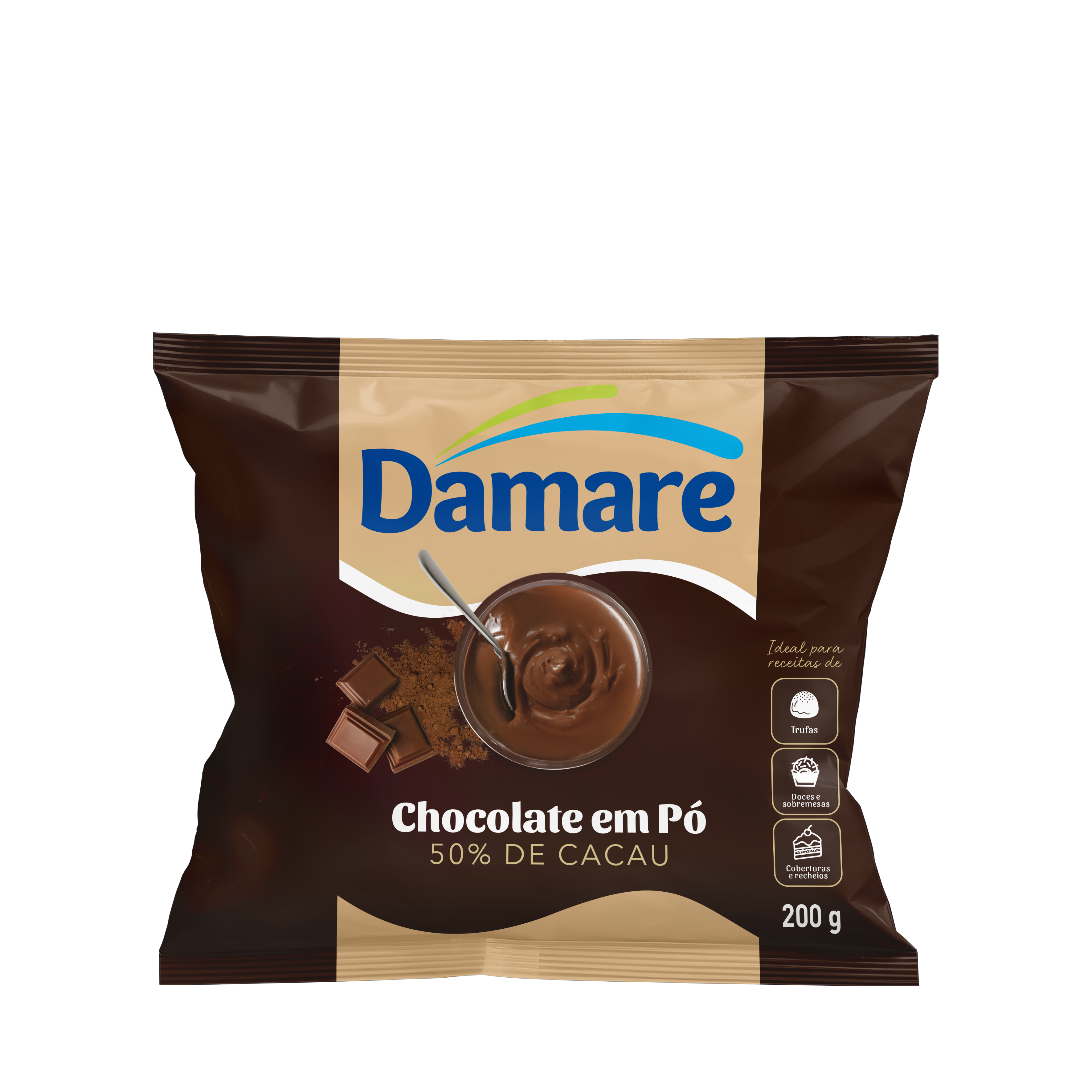Chocolate em Pó 50% 200g