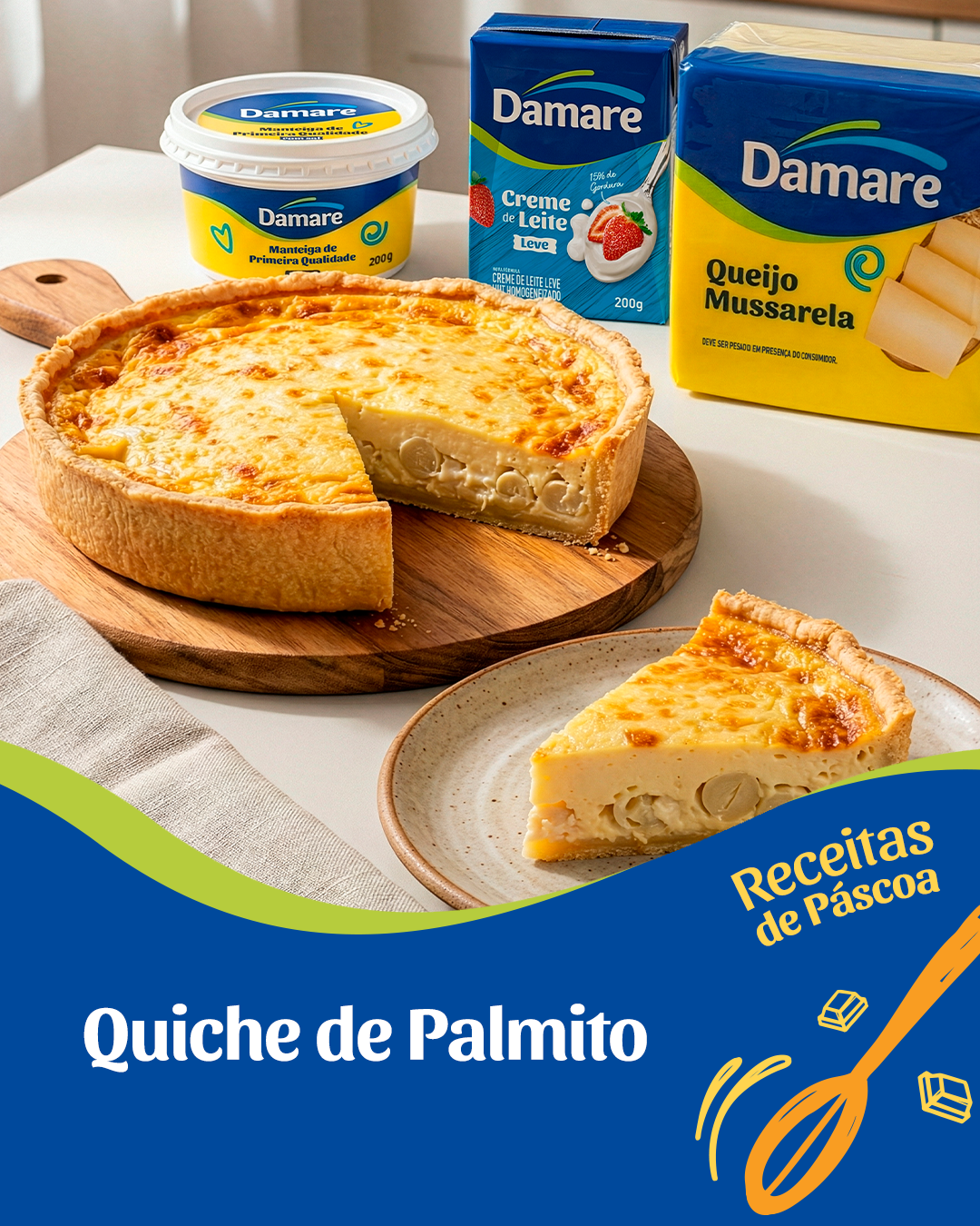 Quiche de Palmito